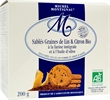 Image de Sablés graines de lin & citron bio
