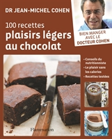 Image de 100 recettes plaisirs légers au chocolat (Broché)